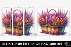 Colorful Heather Basket | 20 oz Tumbler Product Image 1
