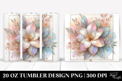 Shiny Gardenia Clipart 20 Oz Tumbler Product Image 1