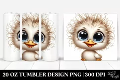 Crazy Baby Swan Tumbler Product Image 1