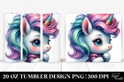 Colorful Baby Unicorn | 20 Oz Tumbler Product Image 1