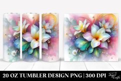 Vibrant Gardenia Tumbler Product Image 1