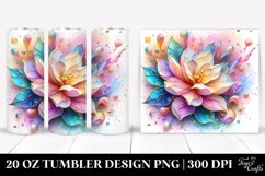 Vibrant Gardenia Tumbler Product Image 1