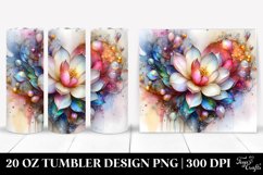 Vibrant Gardenia Tumbler Product Image 1