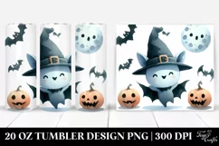 Simple Funny Halloween BAT | 20 oz Tumbler Product Image 1