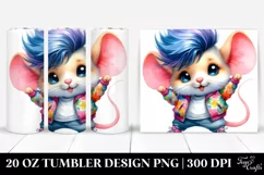 Cute Baby Mouse Dancing | 20 Oz Tumbler Product Image 1