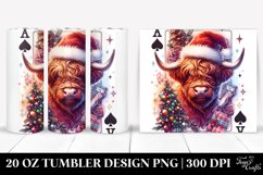 Christmas PNG 20 Oz Tumbler Design Product Image 1