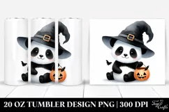 Cute Baby Panda 20 Oz Tumbler Product Image 1