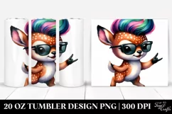 Proud Baby Deer Dancing | 20 oz Tumbler Product Image 1