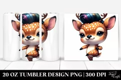 Proud Baby Deer Dancing | 20 oz Tumbler Product Image 1