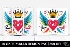 Love 20 Oz Tumbler Png Product Image 1