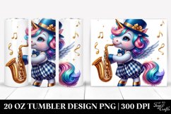 Colorful Baby Unicorn Jazz Dancer&#039;s Outfit. 20 Oz Tumbler Product Image 1