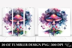Magical Celestial Mushroom 20 Oz Tumbler Design Product Image 1