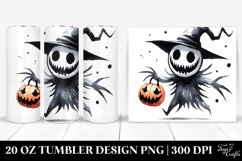 Simple Funny Halloween Clipart, Nightmare 20 Oz Tumbler Product Image 1