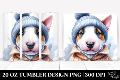 Expressive Baby Bull Terrier | 20 Oz Tumbler Product Image 1