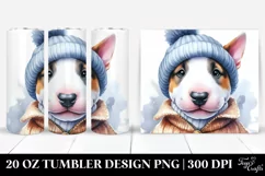 Expressive Baby Bull Terrier | 20 Oz Tumbler Product Image 1
