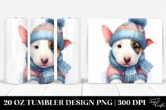 Expressive Baby Bull Terrier | 20 Oz Tumbler Product Image 1