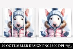 Expressive Baby Bull Terrier | 20 Oz Tumbler Product Image 1