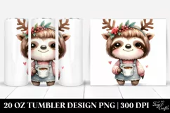 Expressive Baby Sloth 20 Oz Tumbler Product Image 1