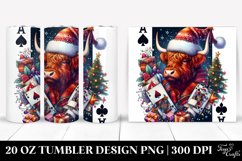 Christmas PNG 20 Oz Tumbler Design Product Image 1