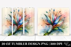 Vibrant Snowdrop Tumbler | 20 oz Tumbler Product Image 1