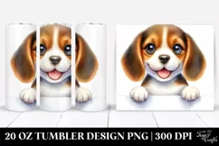 Funny Crazy Baby Beagle | 20 Oz Tumbler Product Image 1