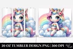 Beachwear Unicorn Cloud | 20 Oz Tumbler Product Image 1