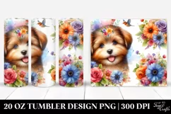 Colorful Cute Dog | 20 oz Tumbler Product Image 1