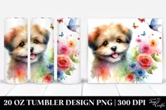 Colorful Cute Dog | 20 oz Tumbler Product Image 1