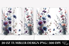 Wild Flowers, Bold and Beautiful | 20 Oz Tumbler Product Image 1