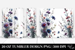 Wild Flowers, Bold and Beautiful | 20 Oz Tumbler Product Image 1