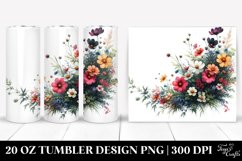 Wild Flowers, Bold and Beautiful | 20 Oz Tumbler Product Image 1