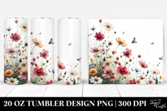 Wild Flowers, Bold and Beautiful | 20 Oz Tumbler Product Image 1