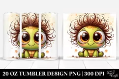 Crazy Looking Baby Turtle | 20 Oz Tumbler Product Image 1