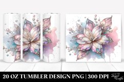 simplistic Shiny Gardenia Crocus Tumbler|20 oz Tumbler Product Image 1