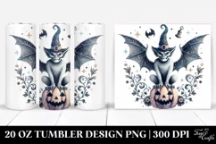 Simple Halloween Gargoyle | 20 oz Tumbler Product Image 1