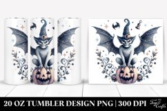 Simple Halloween Gargoyle | 20 oz Tumbler Product Image 1