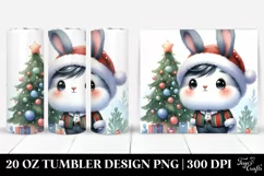 Enthusiastic Baby Bunny 20 Oz Tumbler Product Image 1