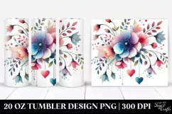 Valentines 20 Oz Tumbler Png Product Image 1