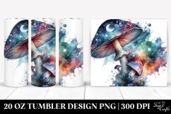 Detailed Glossy Mushroom | 20 oz Tumbler Product Image 1