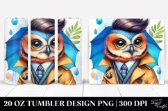 Modest Baby Owl, 20 Oz Tumbler Product Image 1