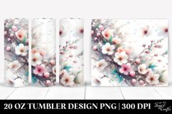 Spring Petals Tumbler | 20 Oz Tumbler Product Image 1