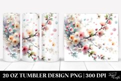 Spring Petals Tumbler | 20 Oz Tumbler Product Image 1