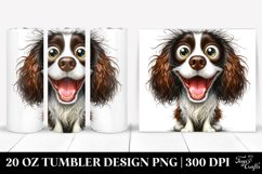 Crazy Looking English Springer Spaniel | 20 Oz Tumbler Product Image 1