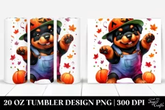 Dancing Baby Rottweiler 20 Oz Tumbler Product Image 1