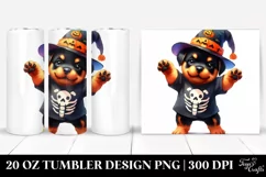 Dancing Baby Rottweiler 20 Oz Tumbler Product Image 1