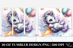 Baby Unicorn Meteor Tumbler Product Image 1