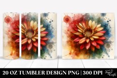 Wooden Gerbera Tumbler Product Image 1