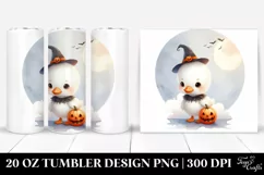 Baby Swan Standing on Cloud 20 Oz Tumbler Product Image 1