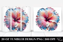 Shiny Hibiscus | 20 Oz Tumbler Product Image 1
