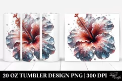 Shiny Hibiscus | 20 Oz Tumbler Product Image 1